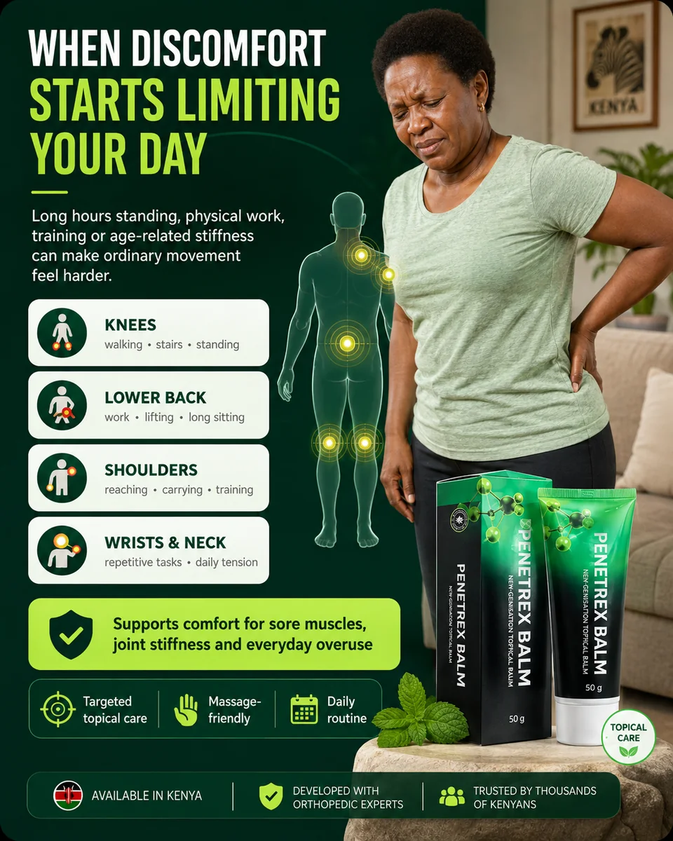 Common areas of muscle and joint discomfort